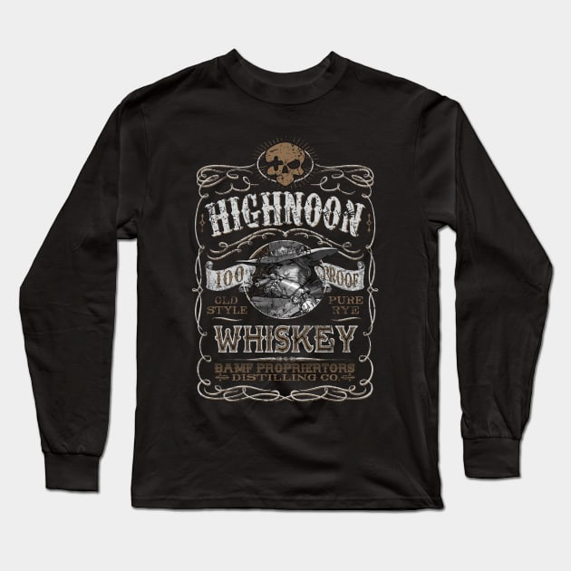 Highnoon Whiskey - McCree Long Sleeve T-Shirt by Digitalgarz